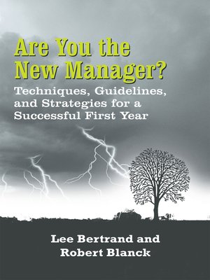 cover image of Are You the New Manager?